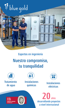 Publicidad BLUE GOLD
