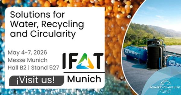 BIOBOX estará presente en IFAT Munich 2026 para impulsar su expansión internacional en soluciones avanzadas de tratamiento de agua
