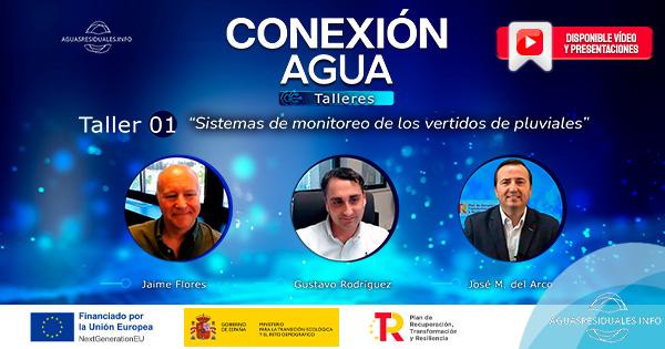 Conexión Agua - Talleres | Taller 01: "Sistemas de monitoreo de los vertidos de pluviales"