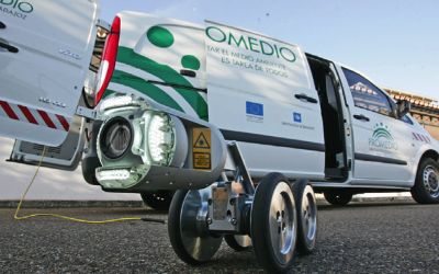 Inspección robotizada de redes de saneamiento