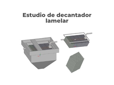 Optimización y mejora del rendimiento de un decantador lamelar